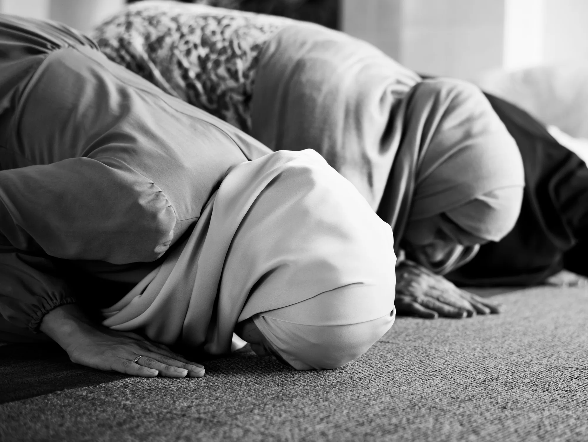 Salle de recueillement dans le respect des rites musulmans